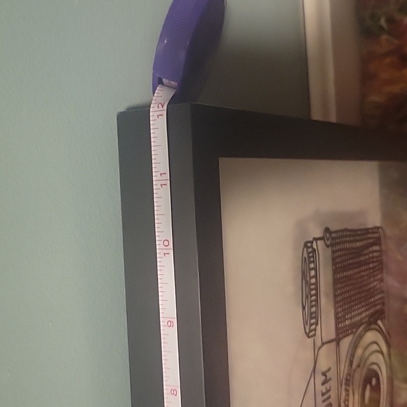 Unbranded Capre Diem Shadow Box Style Wall Decor 12x12 - Picture 8 of 10